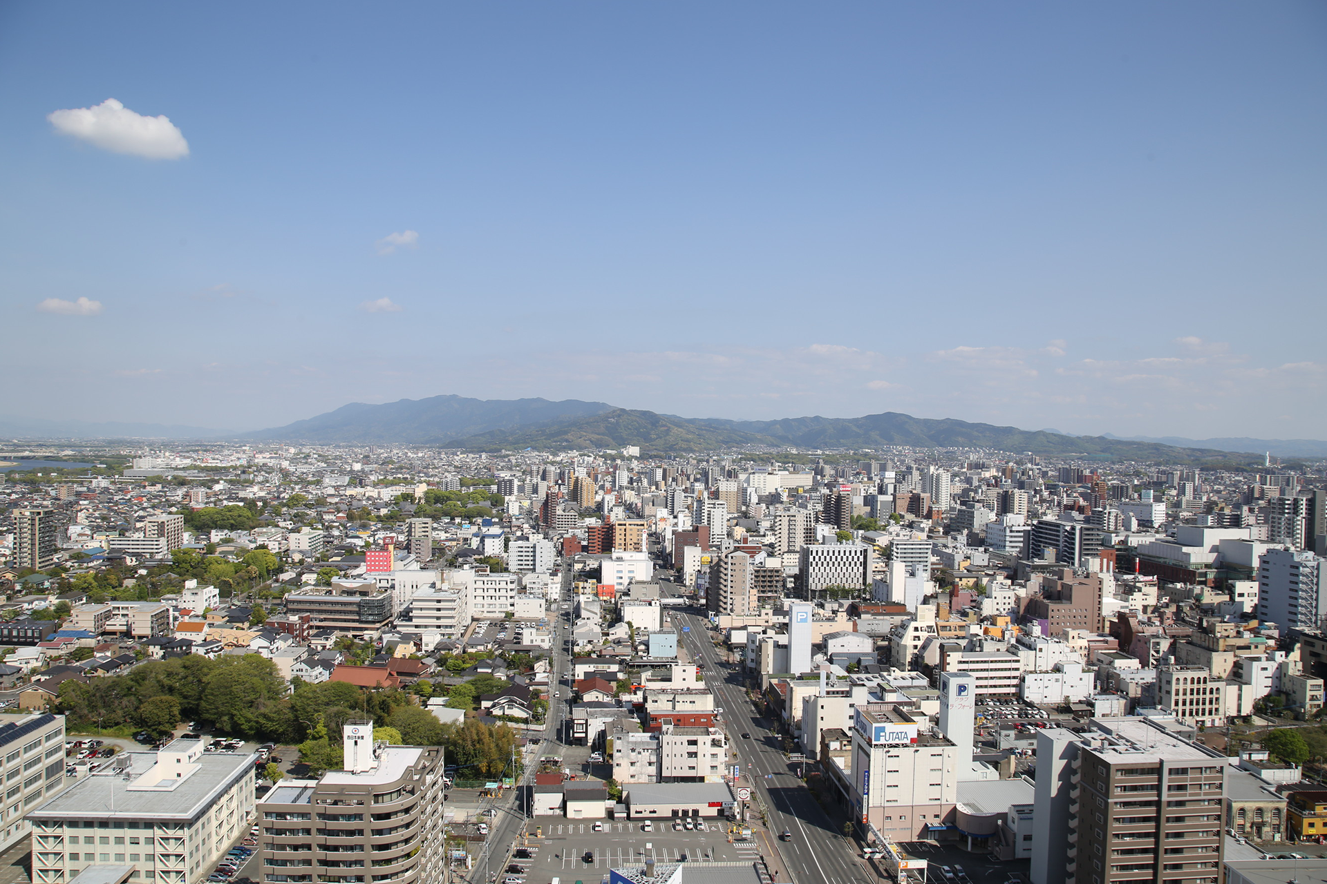 久留米市全景